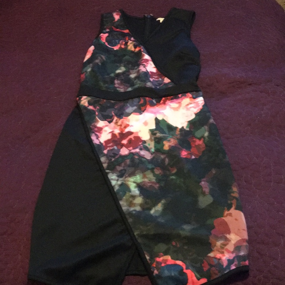Black Patterned Dress